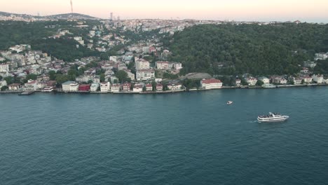 a group sailing in istanbul