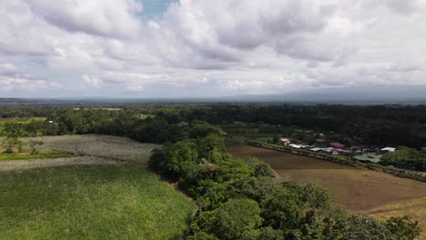 Imágenes-Aéreas-De-4k-De-Tierras-De-Cultivo-Costarricenses-En-La-Provincia-De-Alajuela