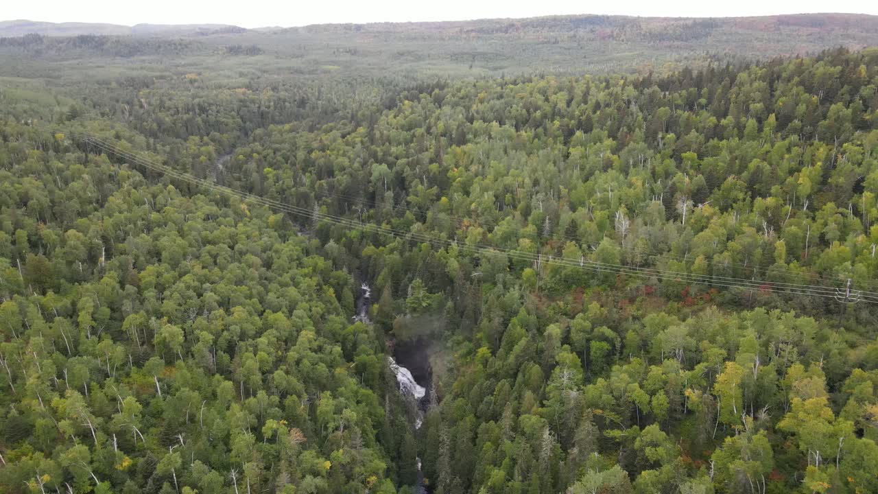 密尼蘇達州北部森林的空中景色, 優越的國家森林