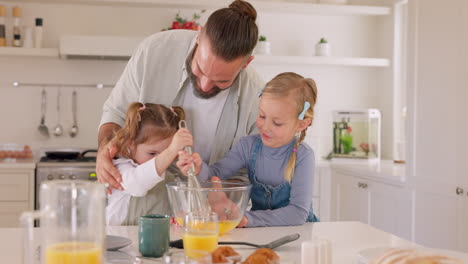 Happy-family,-cooking-together