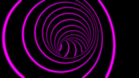 moving inside tunnel