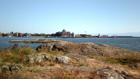 rescue helicopter landing in victoria bc