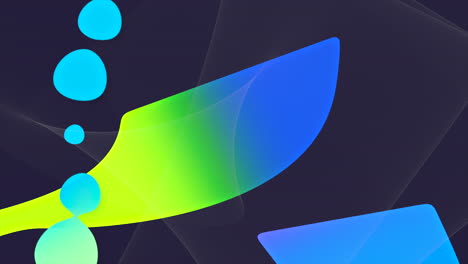 formas geométricas abstractas en movimiento y fondo líquido colorido 29