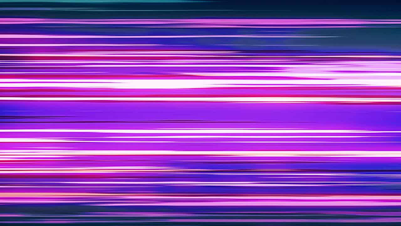 líneas de velocidad animadas en colores cyberpunk. perfecto para sus videos de cyberpunk, cómics o pop art