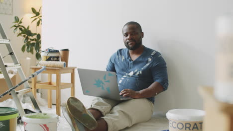 man working on home improvement project