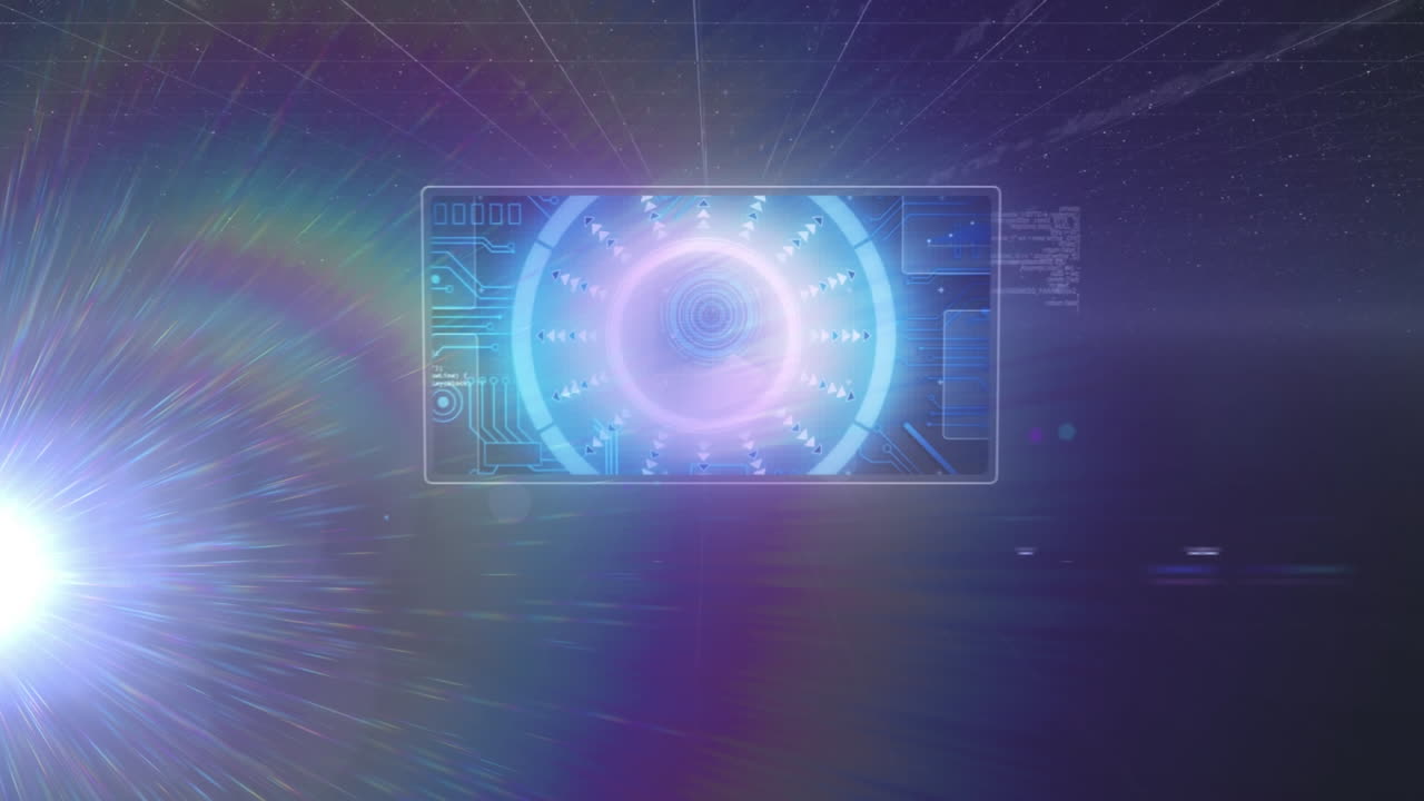 데이터 처리 및 스 스캔의 애니메이션