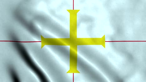 4k seamless loopable flag of guernsey