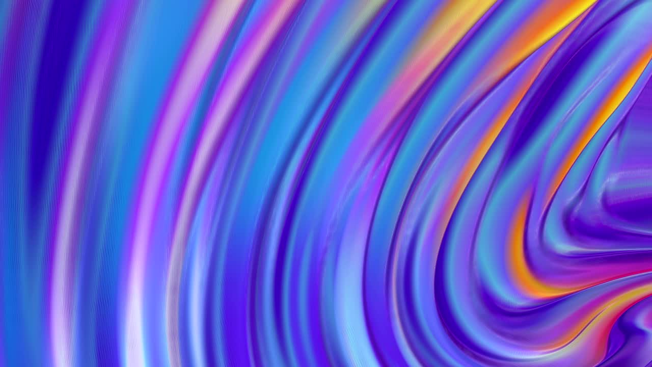 Sfondo moderno sfumato a onde di colore blu tenue, rosa, ciano, giallo per telefono cellulare. Sequenza a ciclo infinito