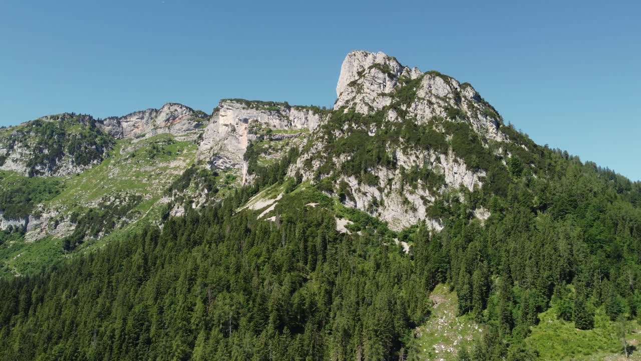 High mountain in the Austrian alps