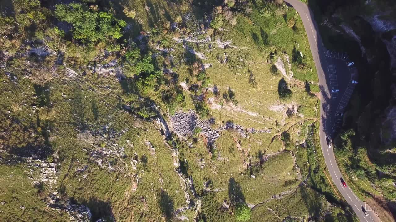 아름다운 산의 조감도