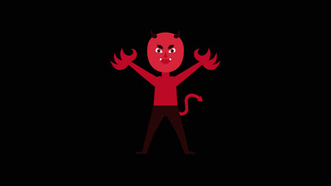 red devil cartoon character