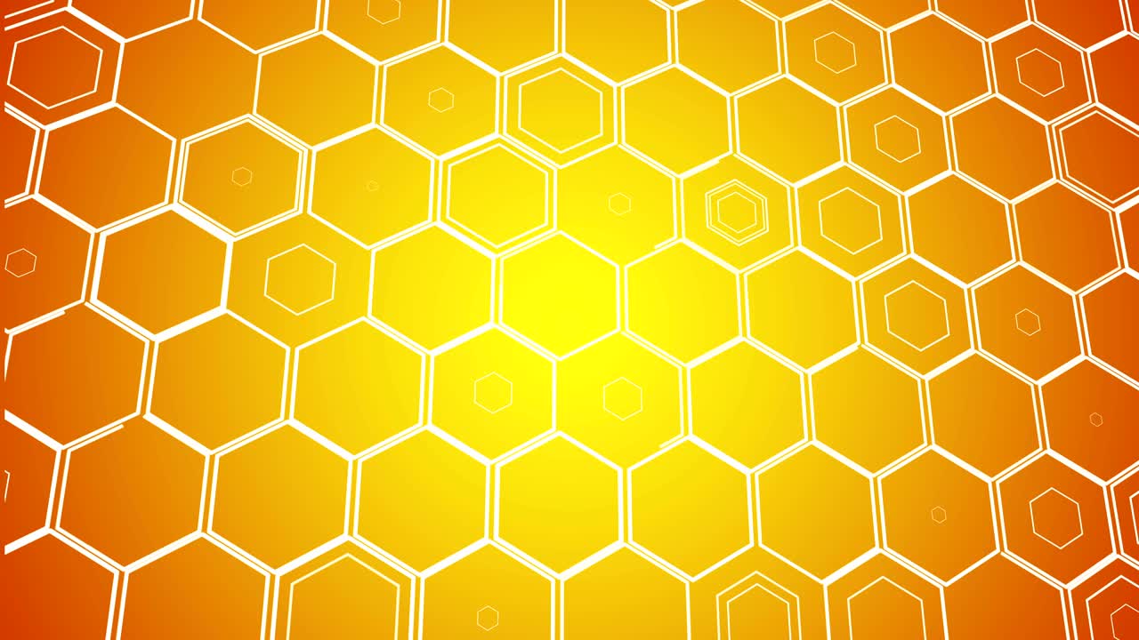 육각형 기술적 움직임 배경 추상 과학 디자인