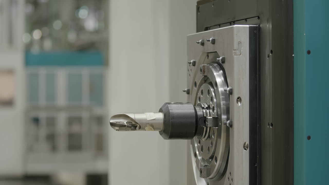 절단 도구와 함께 cnc 밀링 기계