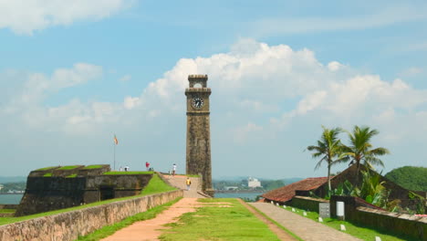 galle fort clock tower and ramparts