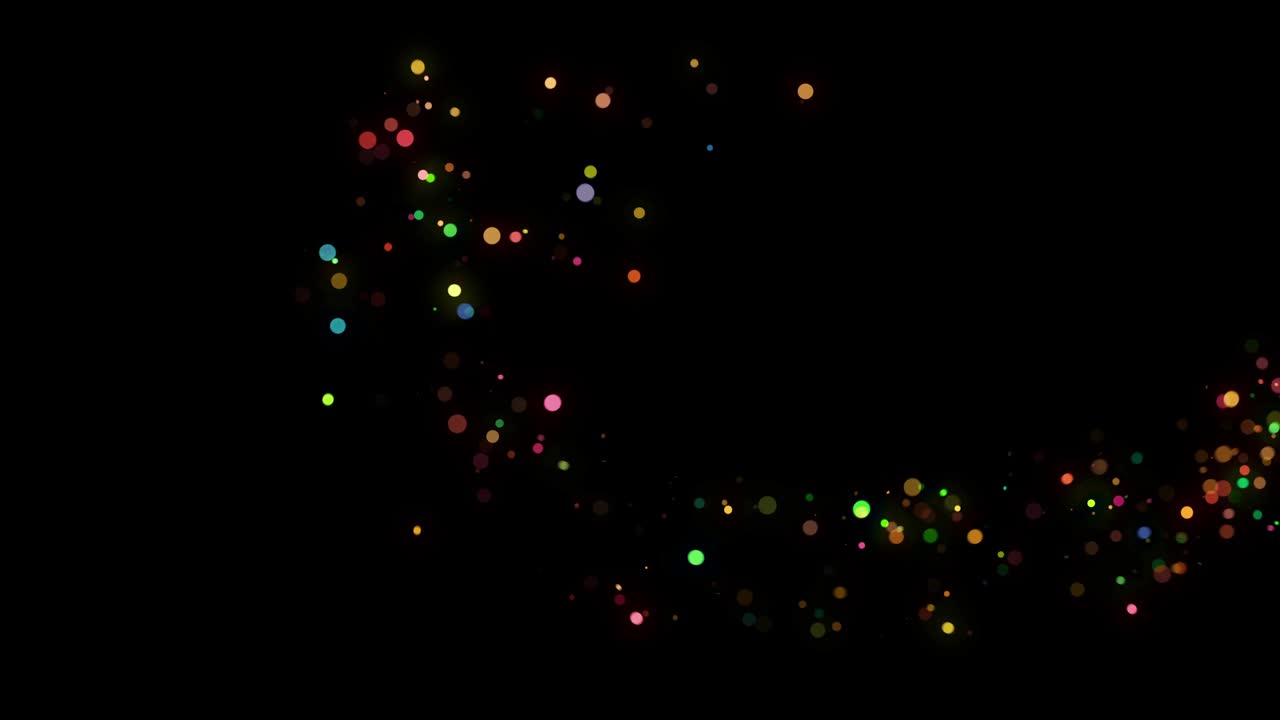 animación de línea de corazones y círculos. dos efectos brillantes se incluyen en este gran video.