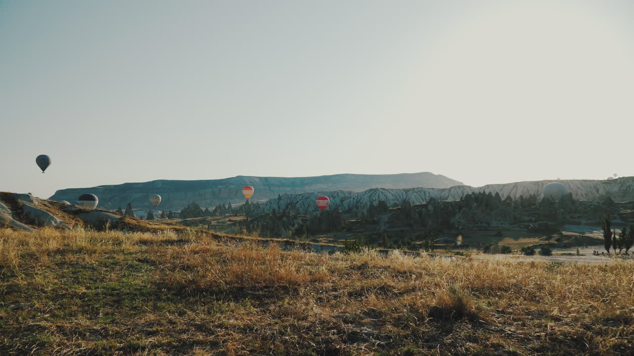 Hot Air Balloons over Cappadocia, Turkey