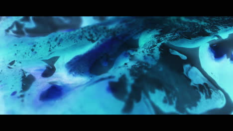 abstract blue and cyan liquid texture