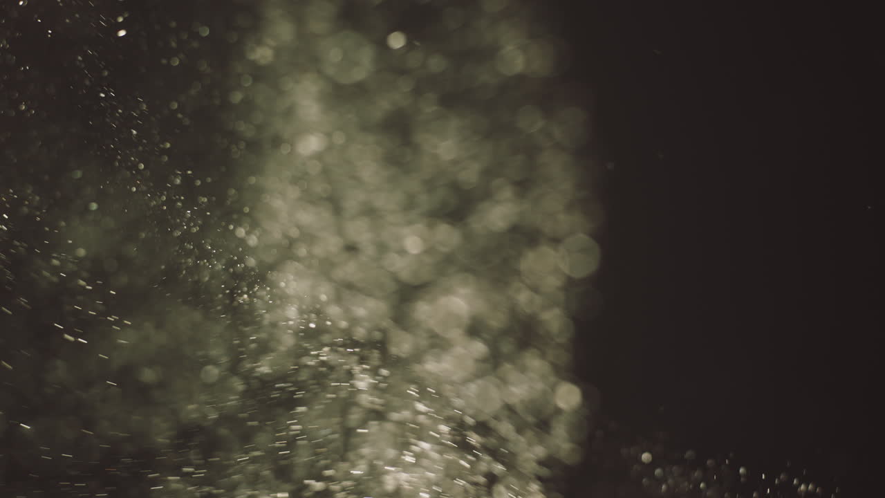 추상적인 먼지 입자