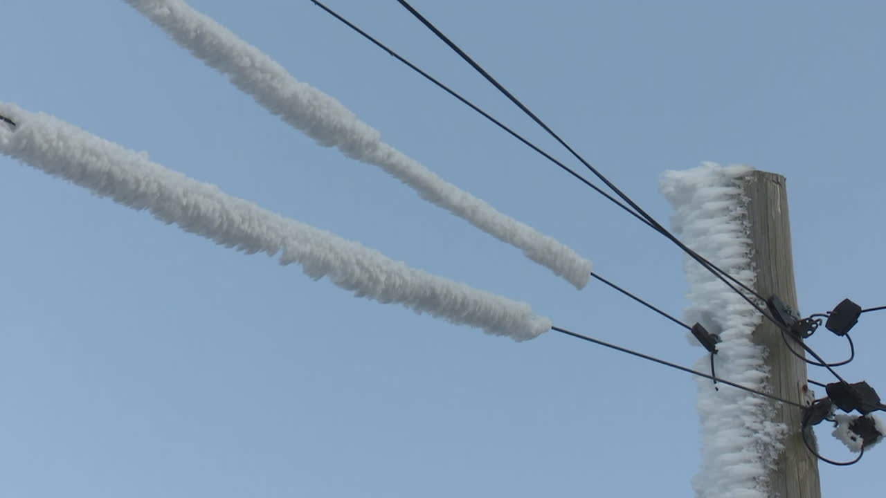Frozen Power Lines