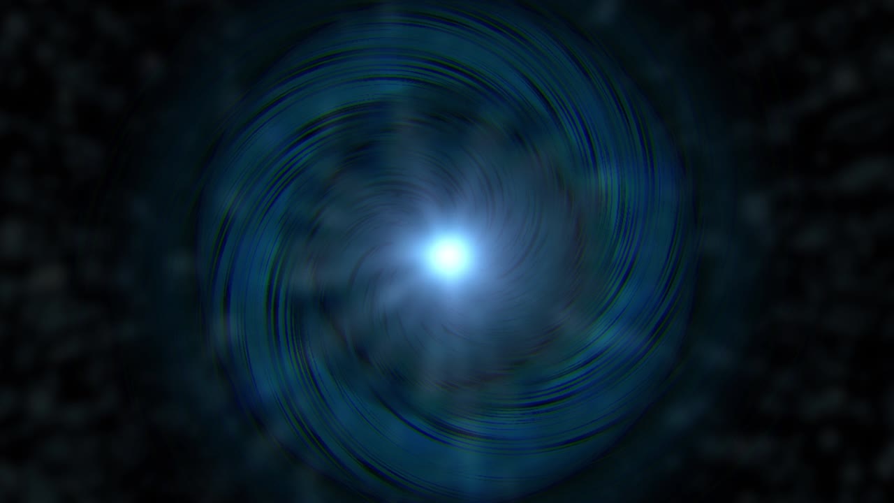 volar a través del túnel animación abstracta