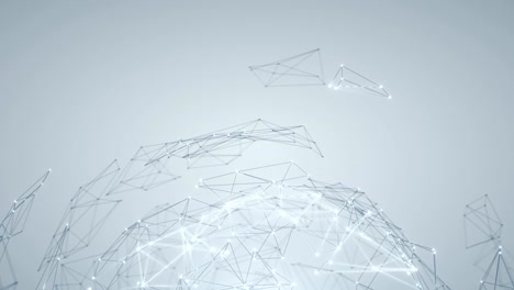 professional 4k clean corporate network background
