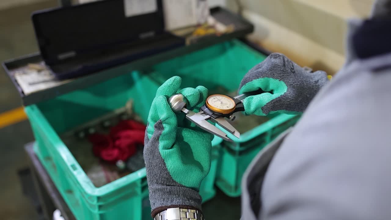 high precision valve part working a machine. Industry 5.0,