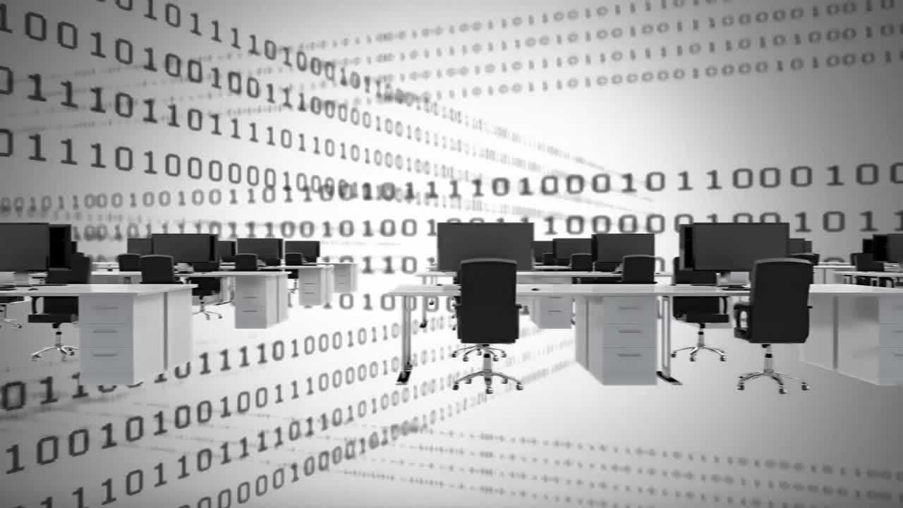 바이너리 코드를 가진 사무실