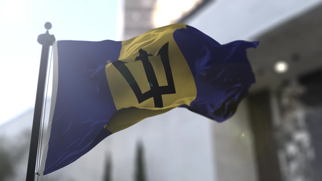 바르바도스 국기 (barbados national flag) 는 바르바도의 국기를 흔들고 있는 나라이다.