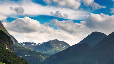 beautiful nature norway timelapse.