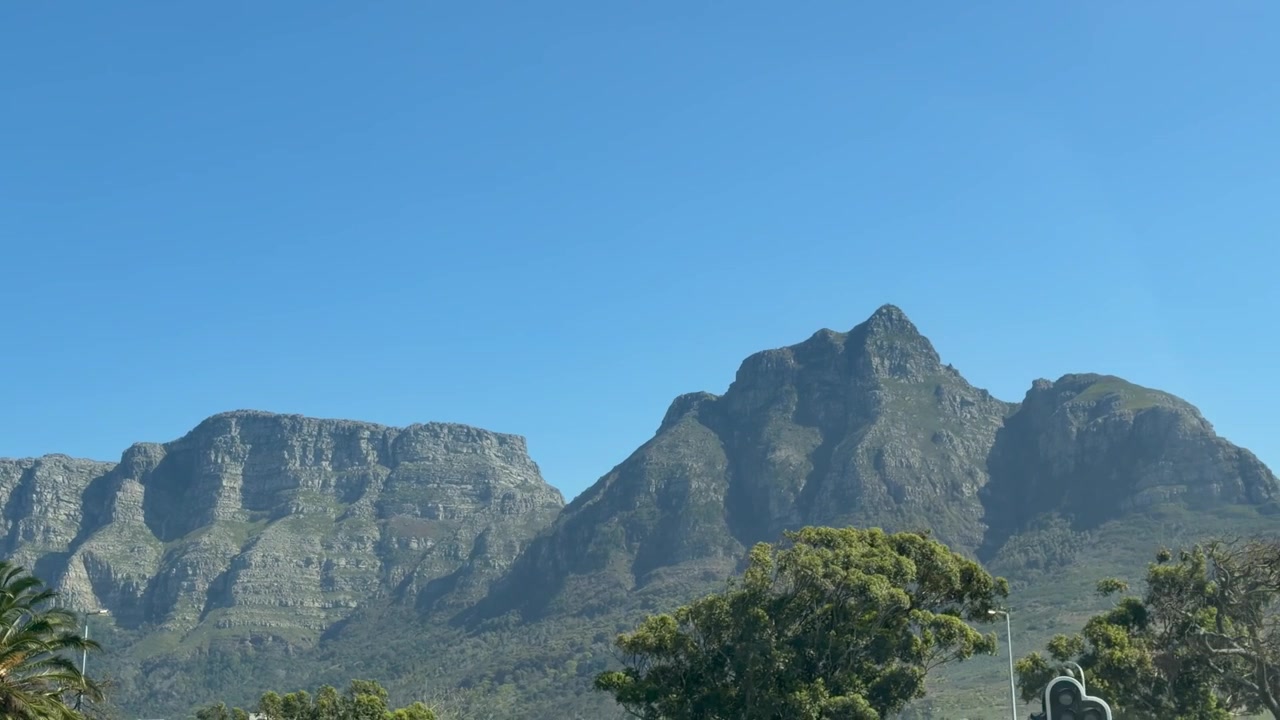Picco del Diavolo e Table Mountain, Città del Capo, Sudafrica