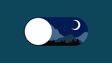 user interface toggle switch on off day and night