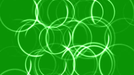 magic swirls motion graphics with green screen background