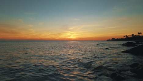 Ocean-flyover-during-golden-hour