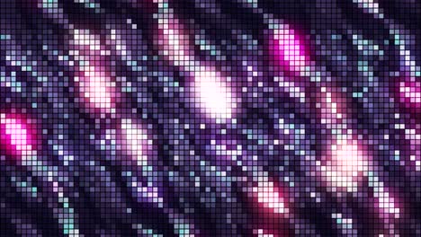 abstract colorful pixelated light show