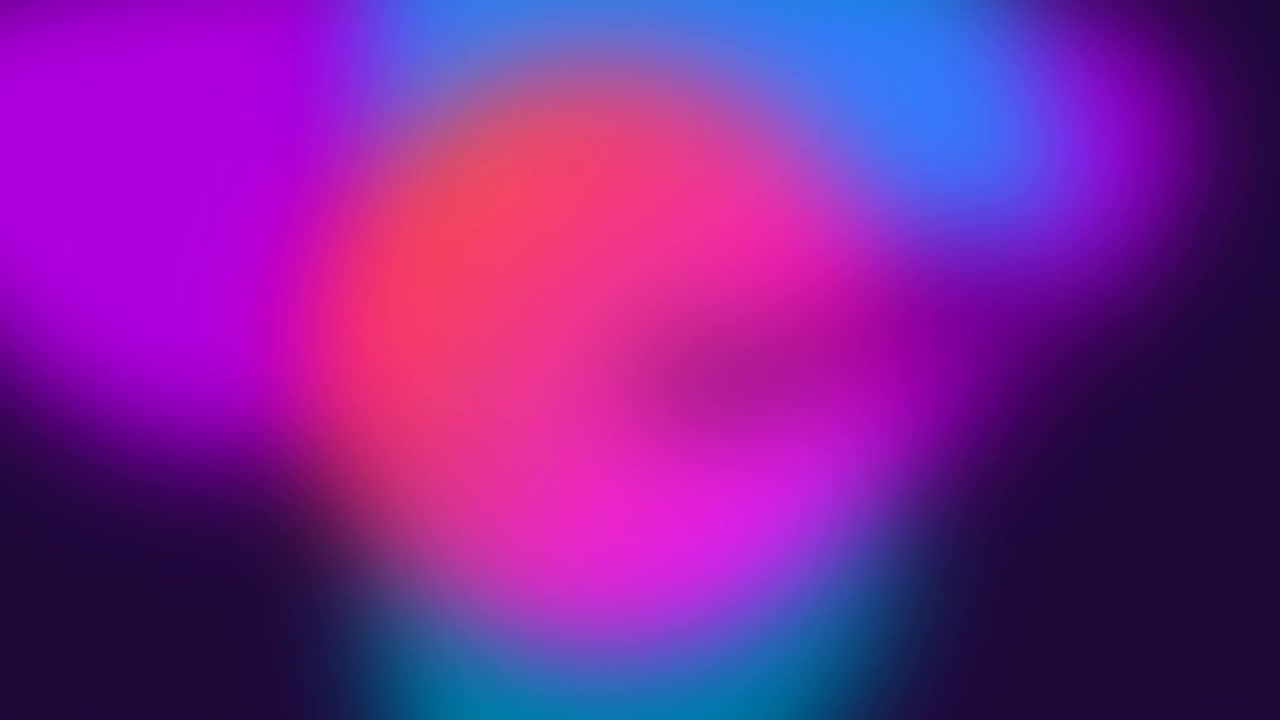 Abstract Motion Background with Soft Glowing Neon Colors
