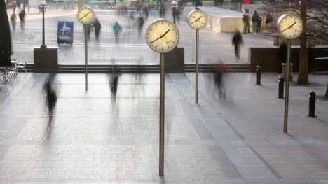 docklands clocks