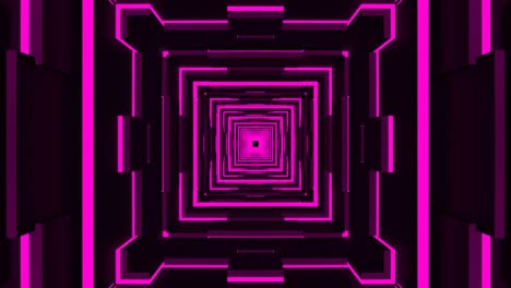 pink abstract background loop party hallway