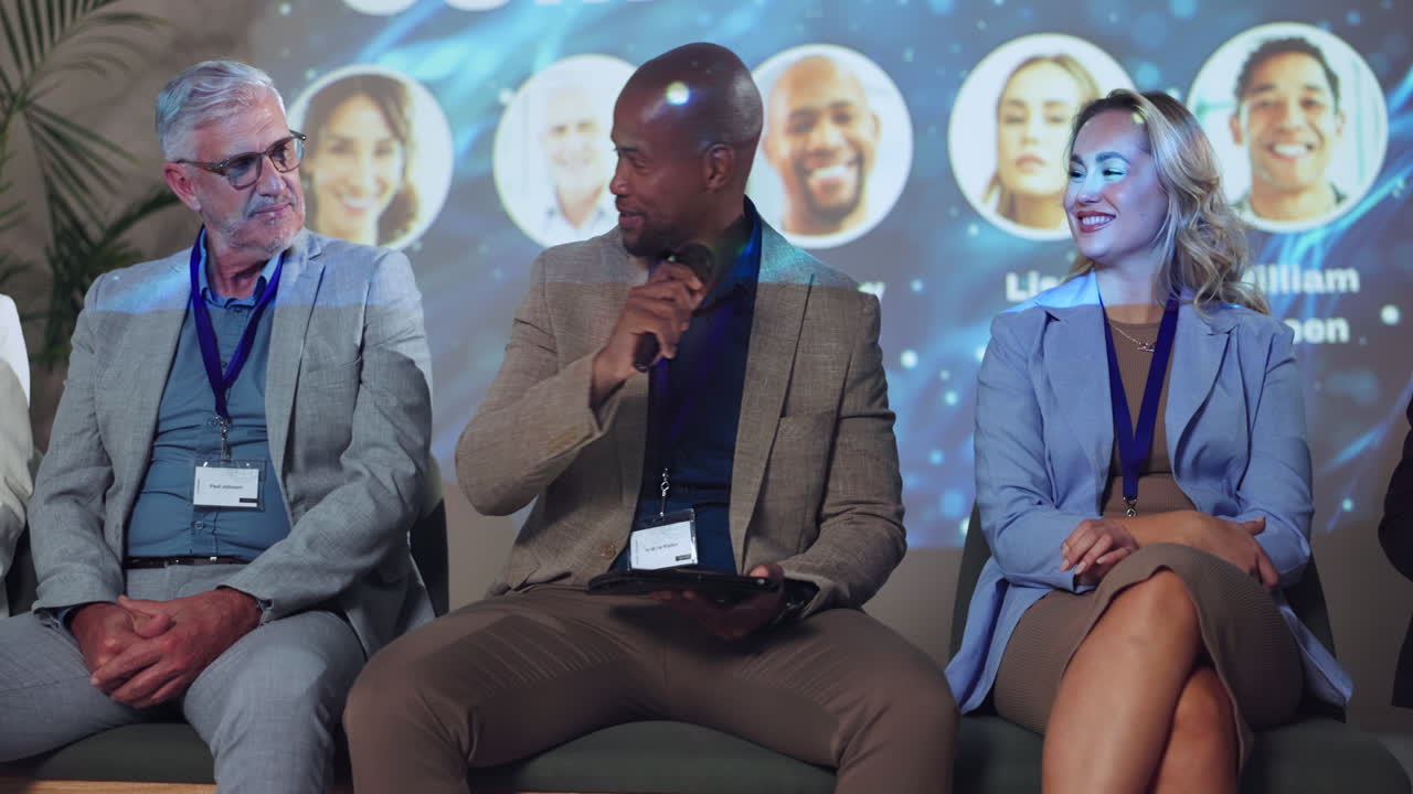 Business Conference Panel Discussion