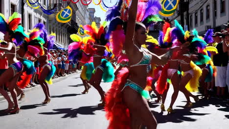 brazilian carnival parade