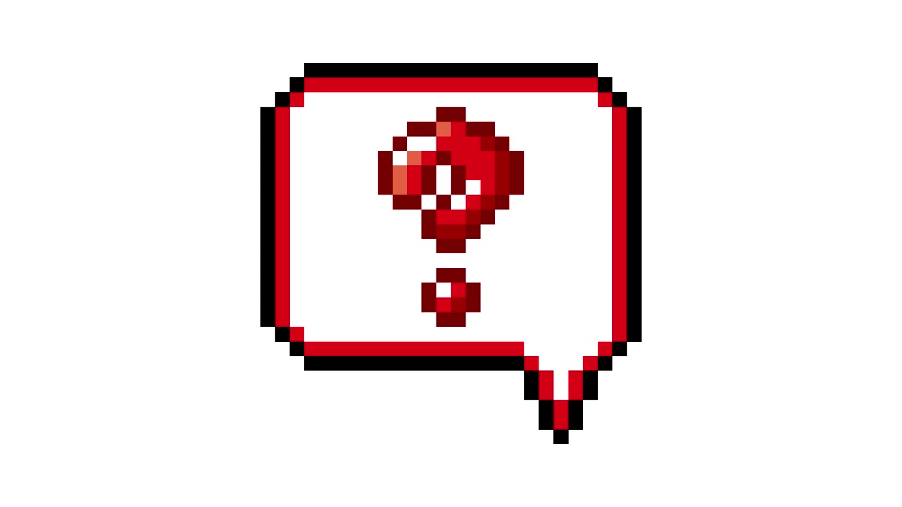 Pixel Art Pop-up Icon Animation with Question mark in Speech Bubble (4).mov