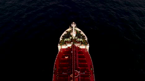 oil tanker and tugboat at sea