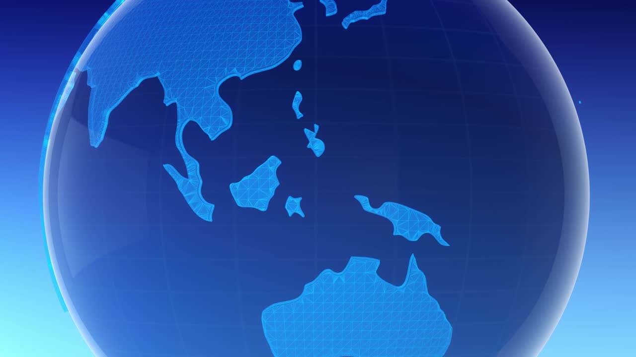 3d 세계 뉴스 배경 루프