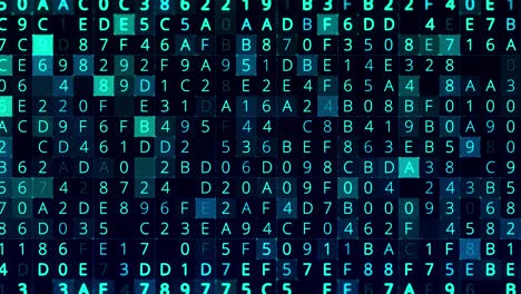 digital code grid pattern