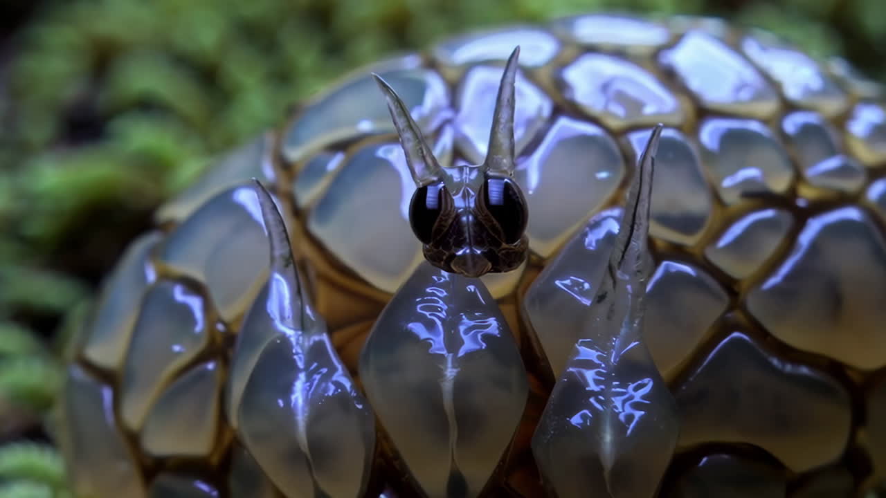 Close-up of a Nudibranch on Moss