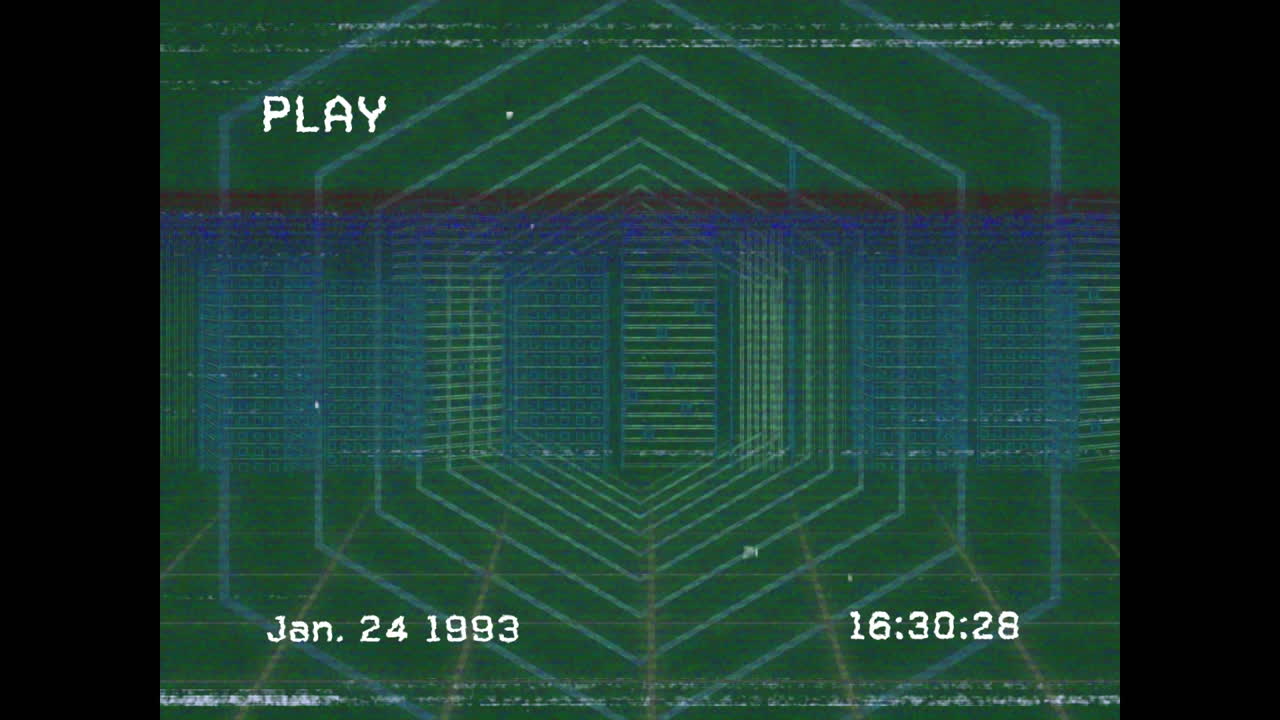간섭 위에서 움직이는 모양의 애니메이션