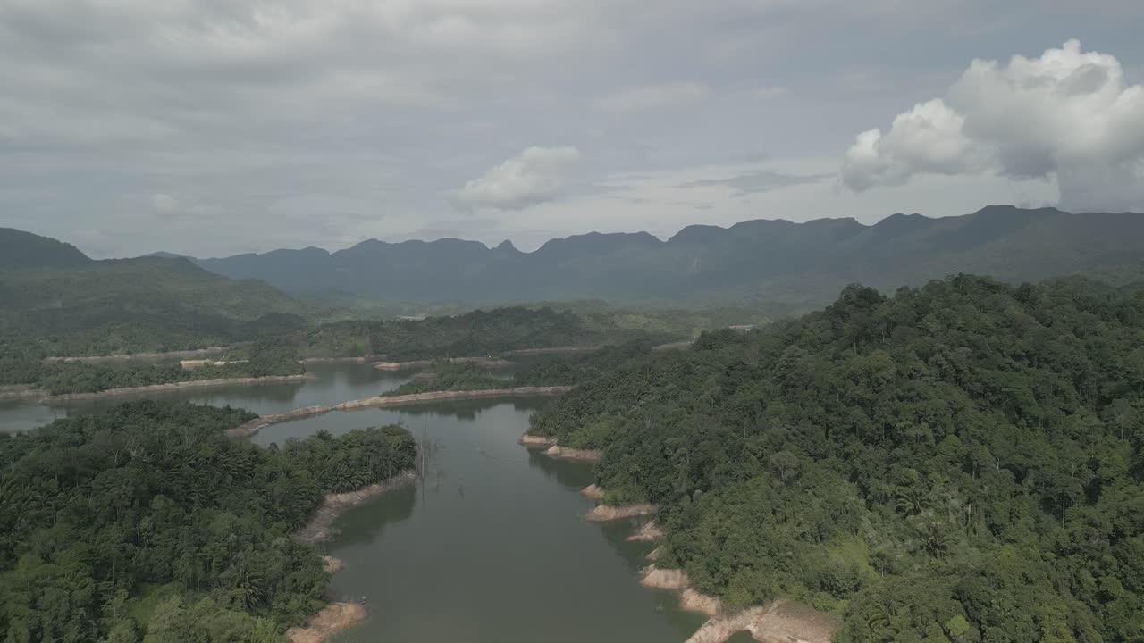Bengoh Dam,Sarawak-Kalimantan borders,with a scenic boat ride to Bengoh Dam by Susung Waterfall and other cascading wonders, drawing local resemblance to the junglesof "Jurassic World."