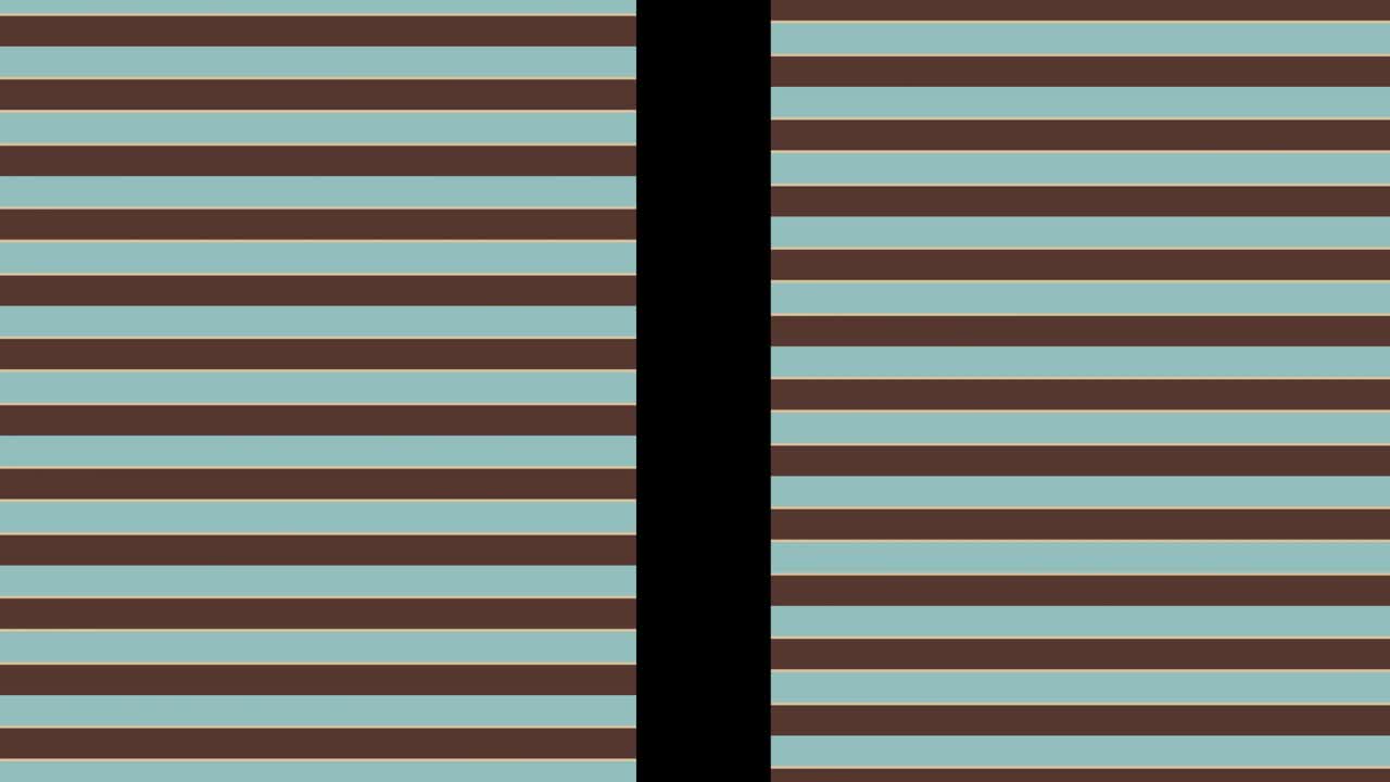 교차된 색의 줄무로 구성된 애니메이션입니다.