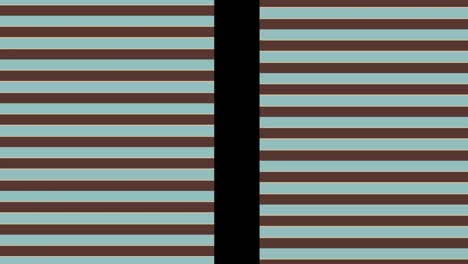 animation consisting of intersected colored stripes.