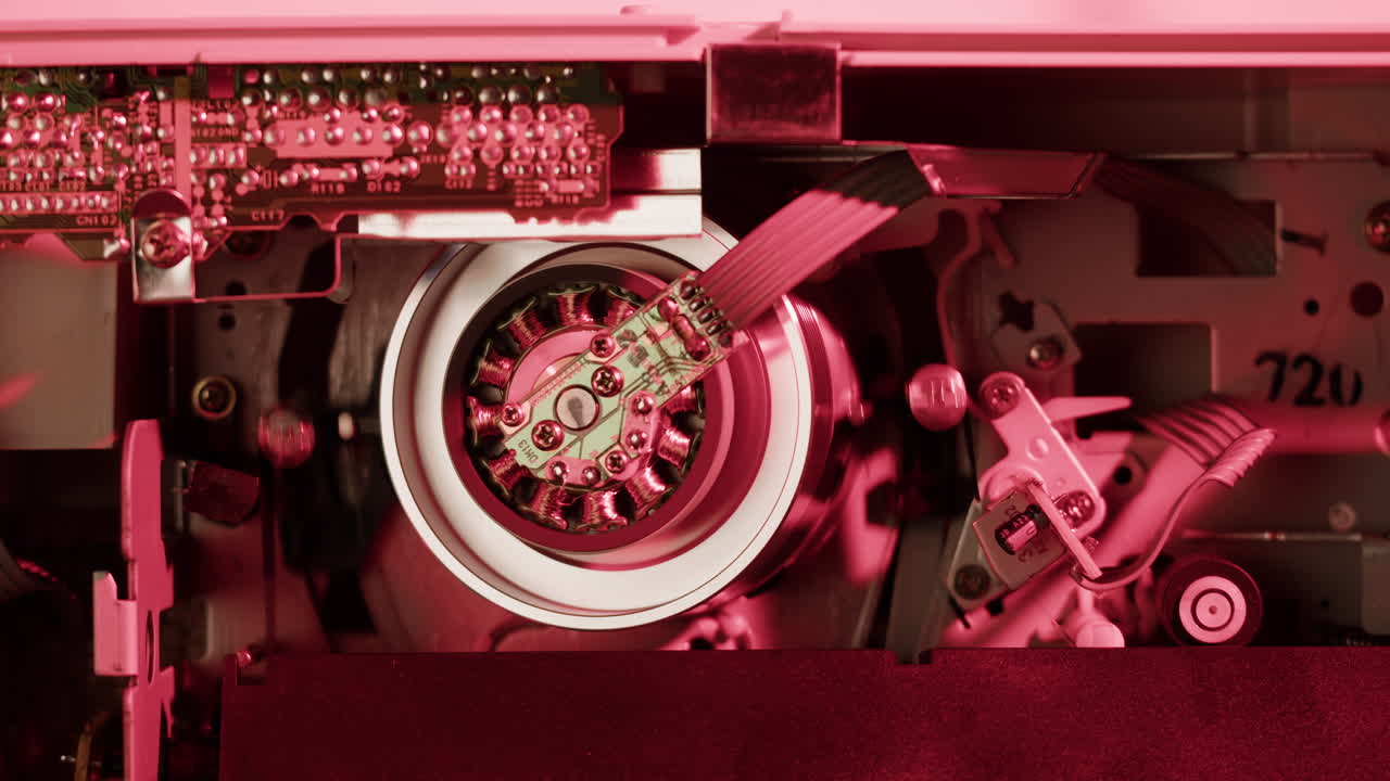 Inside a Vintage VCR