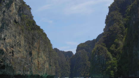 views of pileh lagoon in thailand